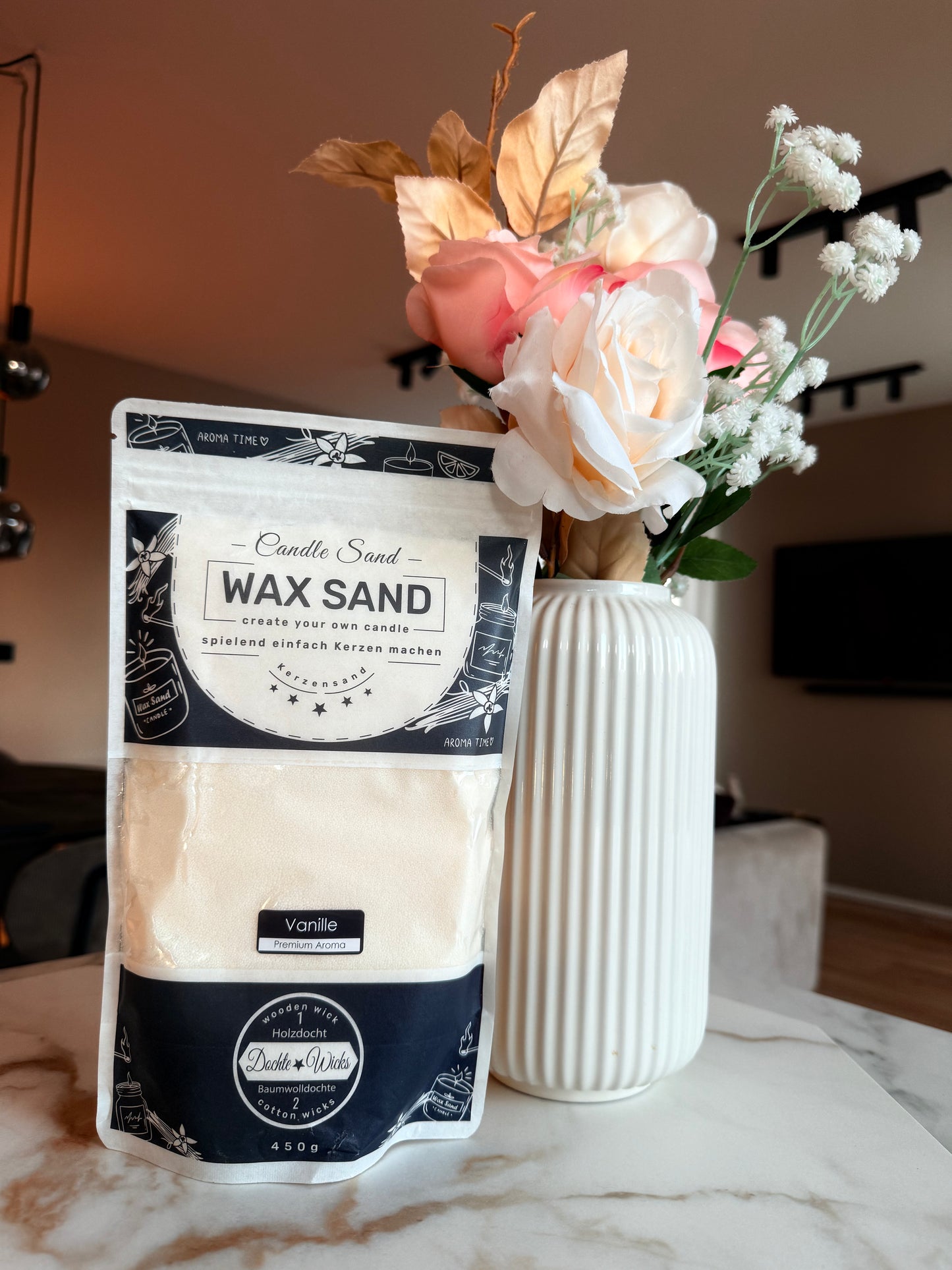 Kertasandur - Vanillu 50g og 450g