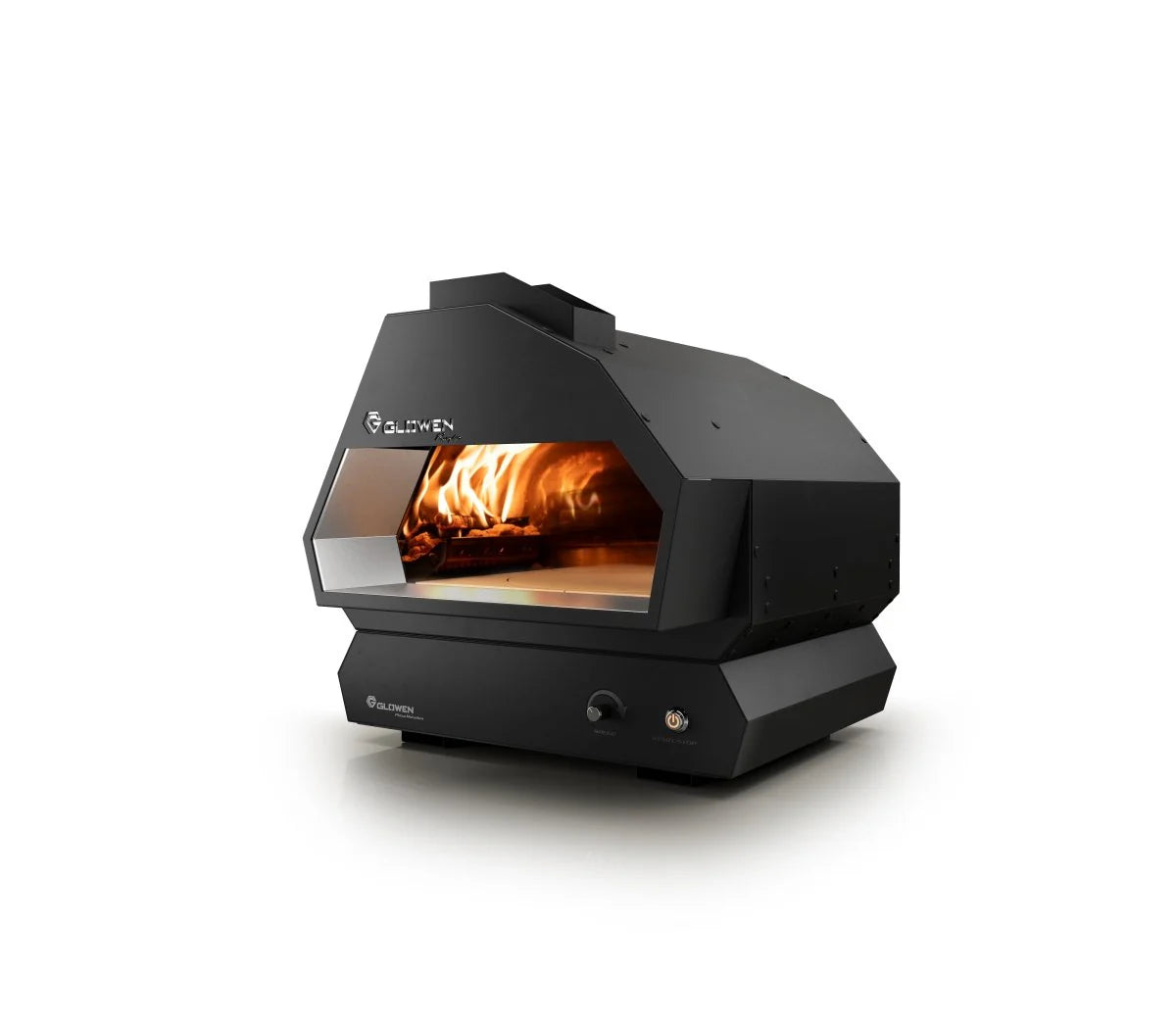 Glowen Raptor Multi Fuel pizzaofn með snúningsdisk 15¨