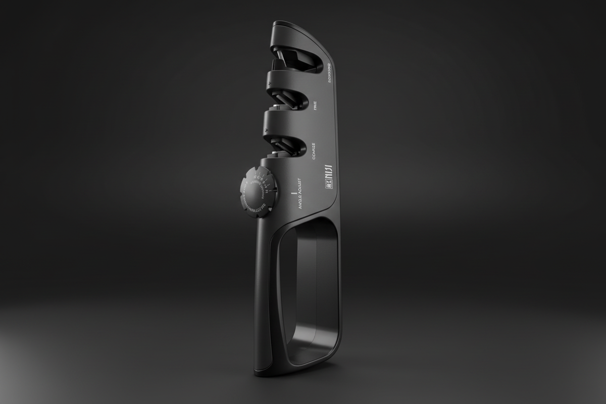 NIJI Knife Sharpener 3D Render