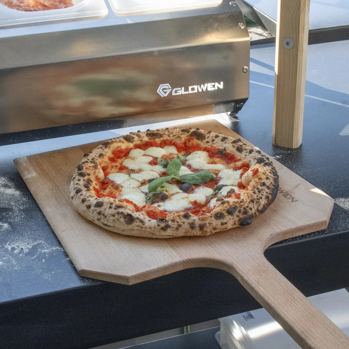 Glowen Pizzu tréspaði